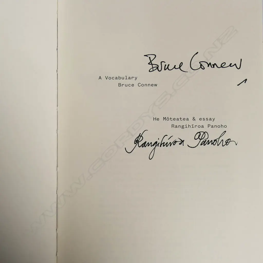 BRUCE CONNEW 'A VOCABULARY' Image 1++
